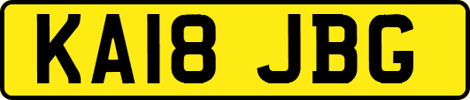 KA18JBG