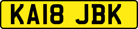 KA18JBK