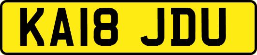 KA18JDU