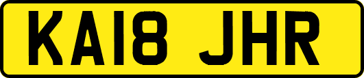 KA18JHR