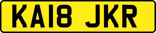 KA18JKR