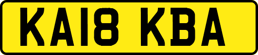 KA18KBA