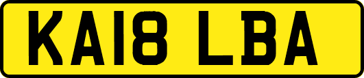 KA18LBA