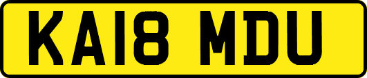 KA18MDU