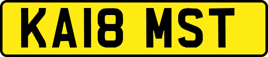 KA18MST
