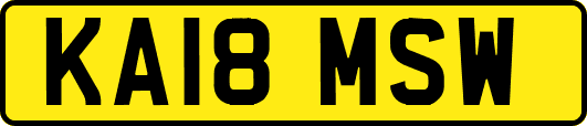 KA18MSW