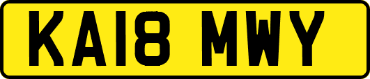 KA18MWY