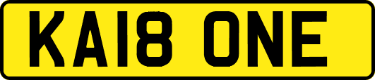 KA18ONE