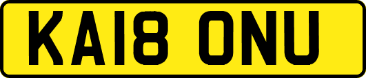 KA18ONU