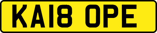 KA18OPE