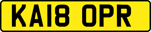 KA18OPR