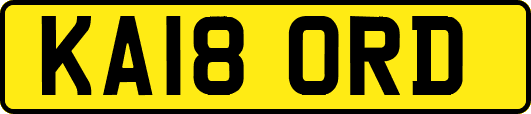 KA18ORD