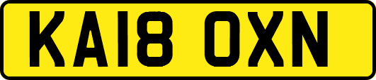 KA18OXN