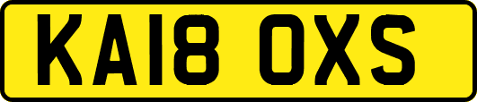 KA18OXS