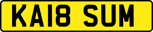 KA18SUM