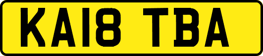 KA18TBA