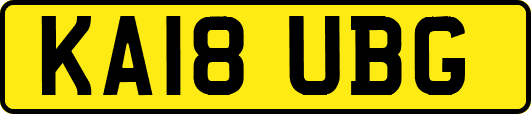 KA18UBG