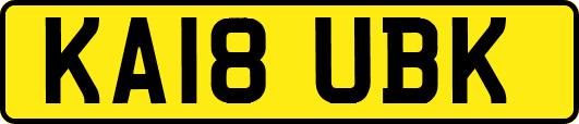 KA18UBK