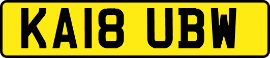 KA18UBW