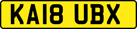 KA18UBX