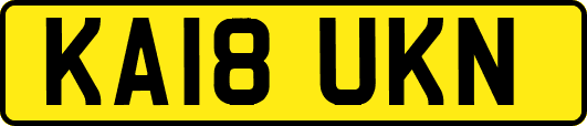 KA18UKN