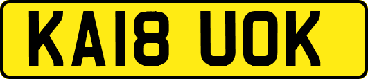 KA18UOK