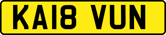 KA18VUN