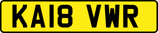 KA18VWR
