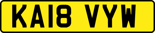 KA18VYW