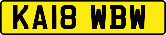 KA18WBW