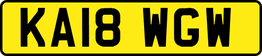 KA18WGW