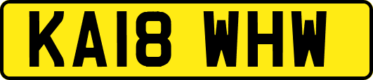 KA18WHW