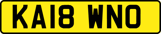 KA18WNO