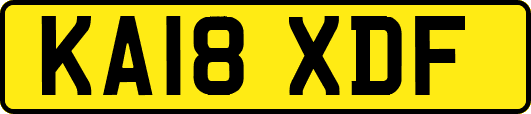 KA18XDF