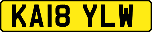 KA18YLW