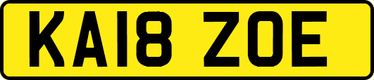KA18ZOE