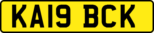 KA19BCK