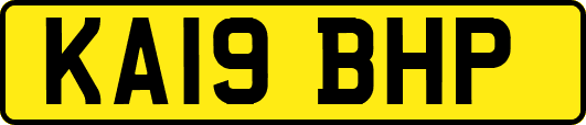 KA19BHP