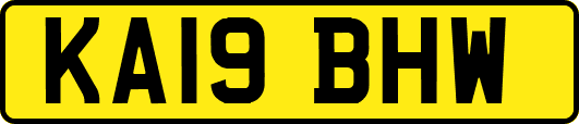 KA19BHW
