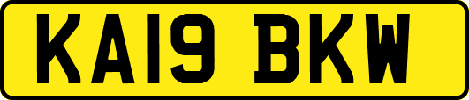 KA19BKW