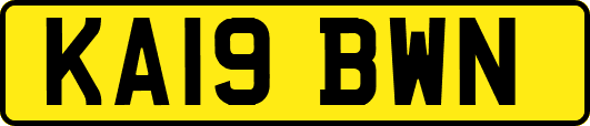 KA19BWN