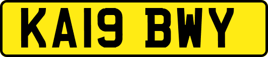 KA19BWY
