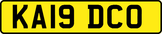KA19DCO