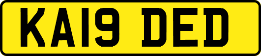 KA19DED