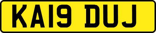 KA19DUJ