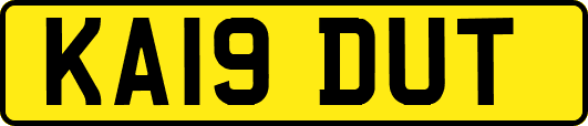 KA19DUT