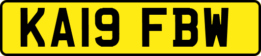 KA19FBW