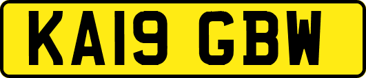 KA19GBW