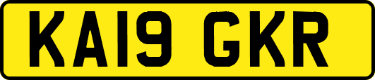 KA19GKR