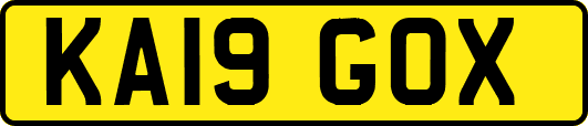 KA19GOX